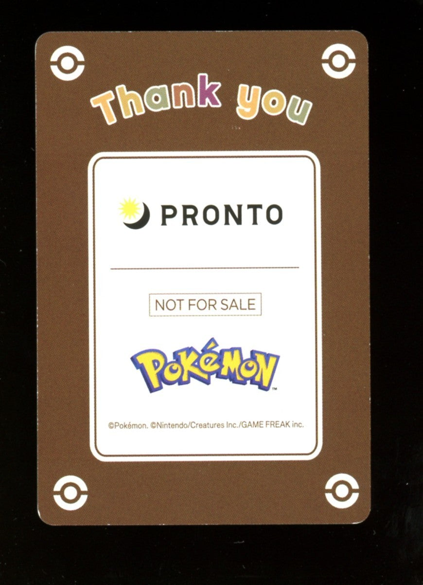 Pikachu & Quaxly Holo - Pokemon Pronto Special Menu Promo Cards Japanese - MP