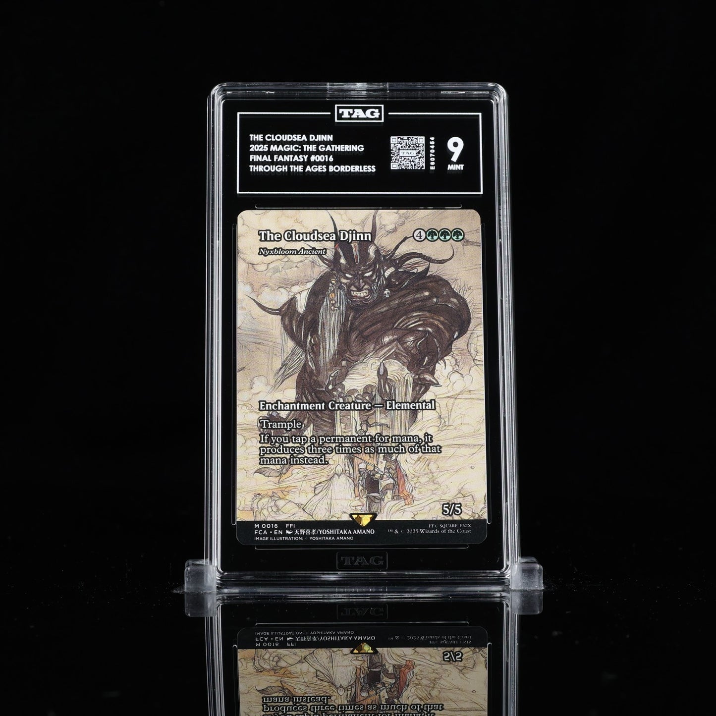 TAG 9 - The Cloudsea Djinn 0016 Final Fantasy MTG Magic Through the Ages