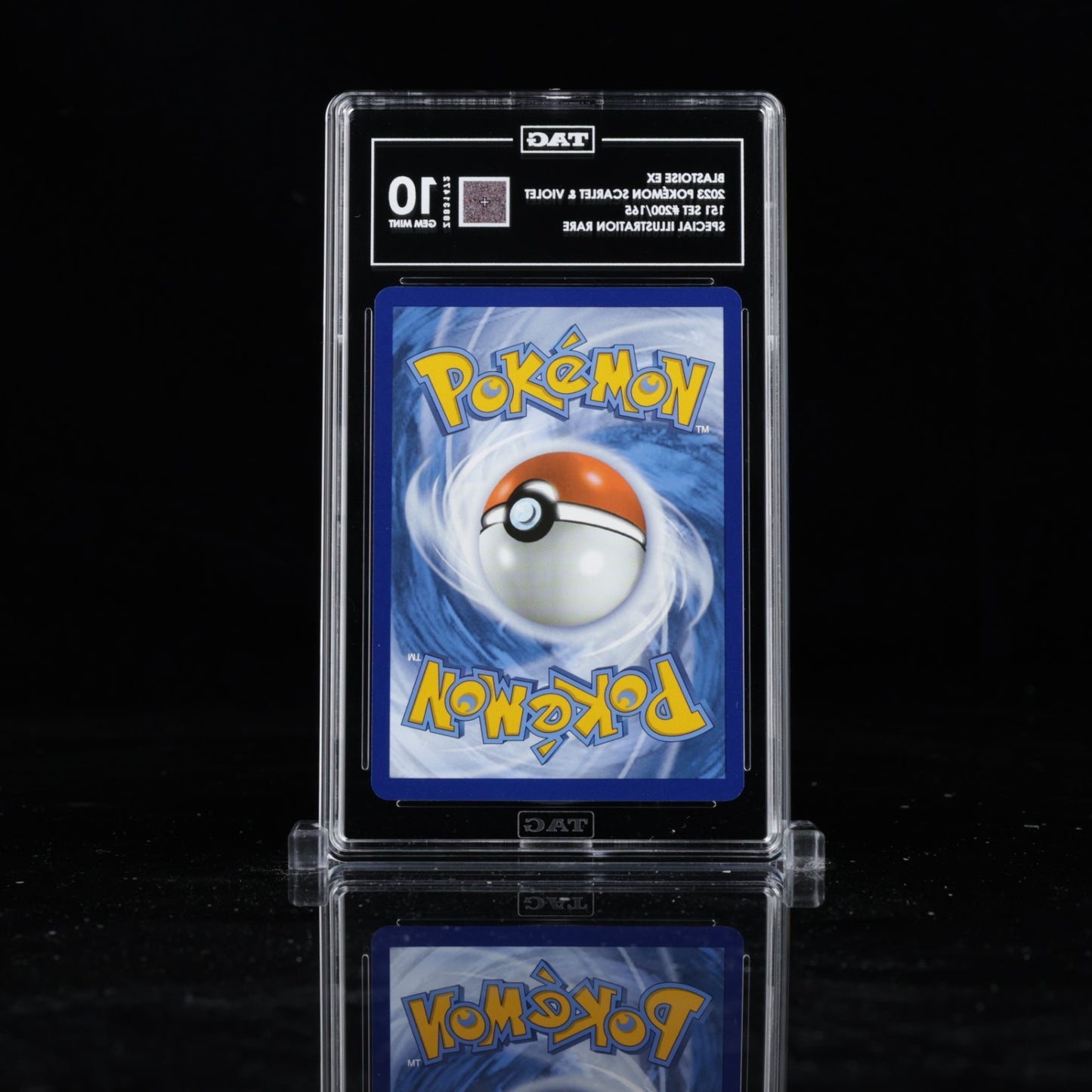 TAG 10 - Blastoise ex 200/165 Special Illustration Rare - Pokemon 151 English