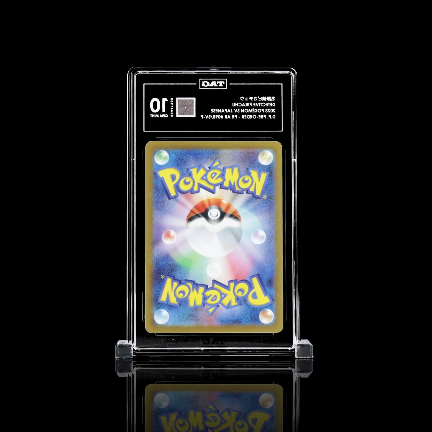 TAG 10 - Detective Pikachu 098/SV-P Pre-Order Promo Pokemon Japanese Gem Mint