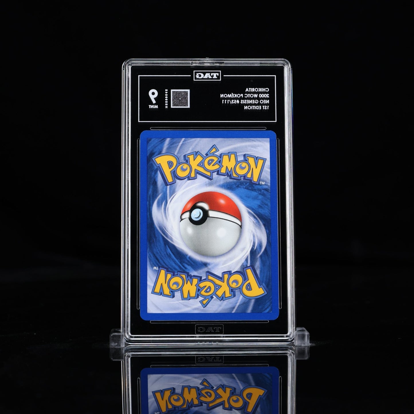 TAG 9 - Chikorita 53/111 1st Edition Common - Pokemon Neo Genesis WOTC Vintage