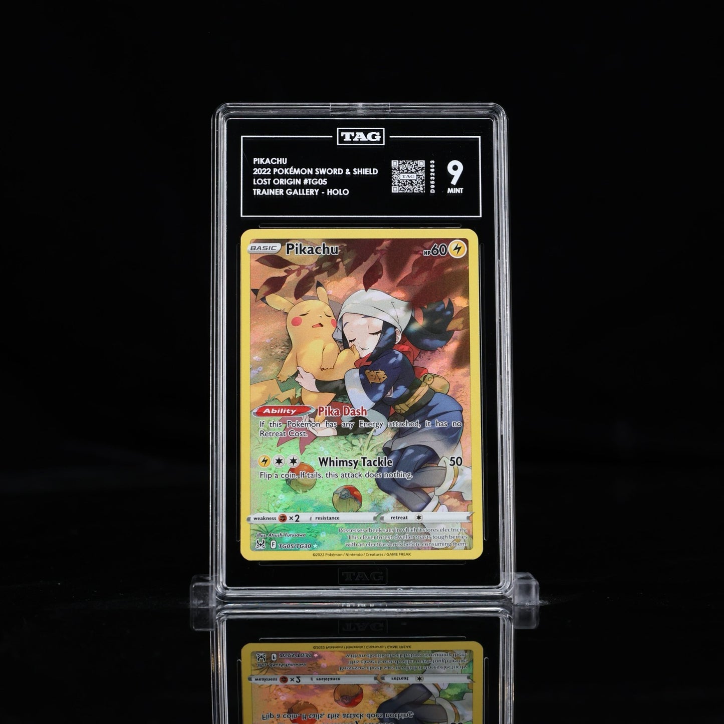 TAG 9 - Pikachu TG05/TG30 - Lost Origin Trainer Gallery Pokemon Sword & Shield