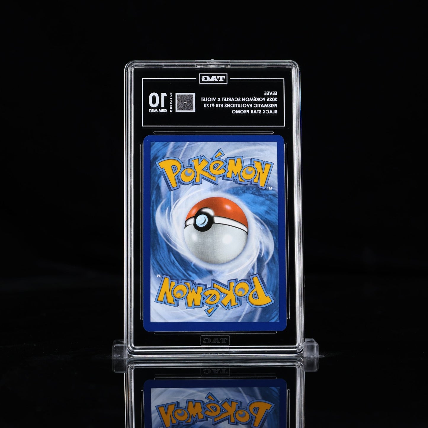 TAG 10 Eevee 173 SVP Black Star Promo Prismatic Evolutions ETB Pokemon Gem Mint