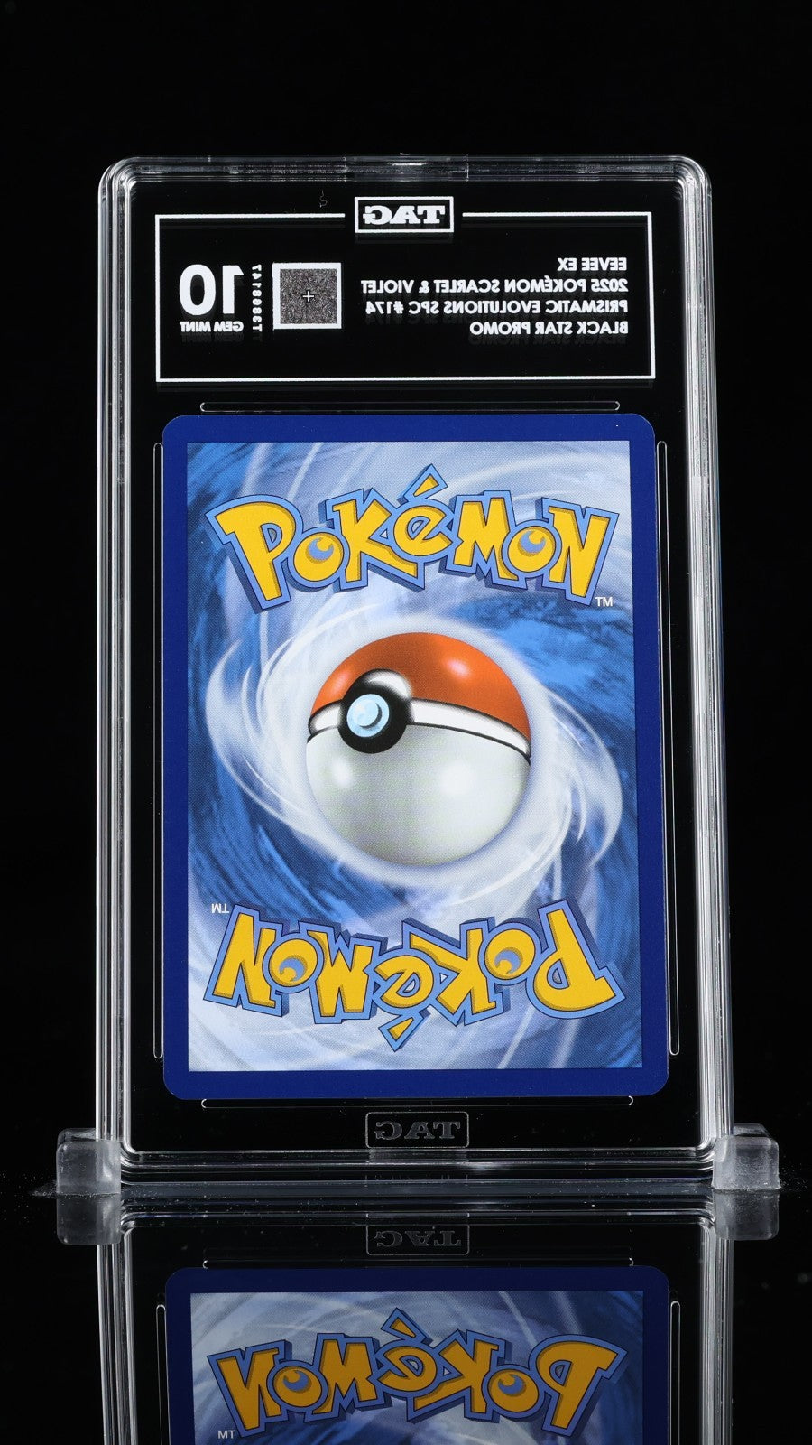 TAG 10 - Fruit Eevee 174 SVP Black Star Promo Prismatic Evolutions UPC Pokemon