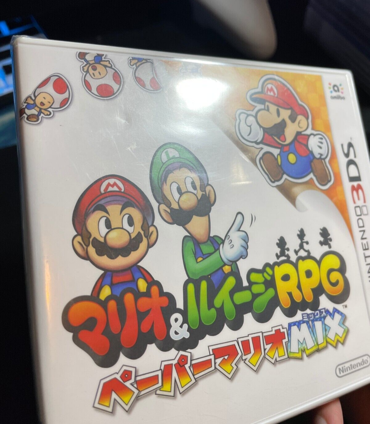 Mario & Luigi: Paper Jam Bros. RPG - Nintendo 3DS Japanese Version SEALED NEW