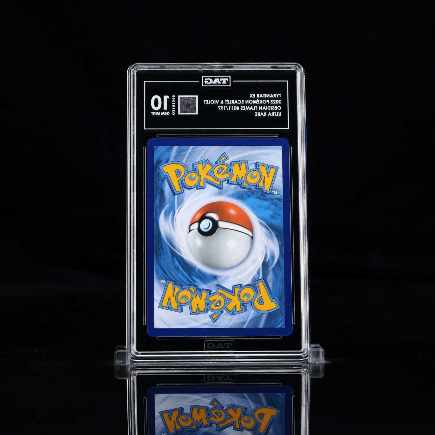 TAG 10 - Tyranitar ex 211/197 Full Art - Pokemon Scarlet Violet Obsidian Flames