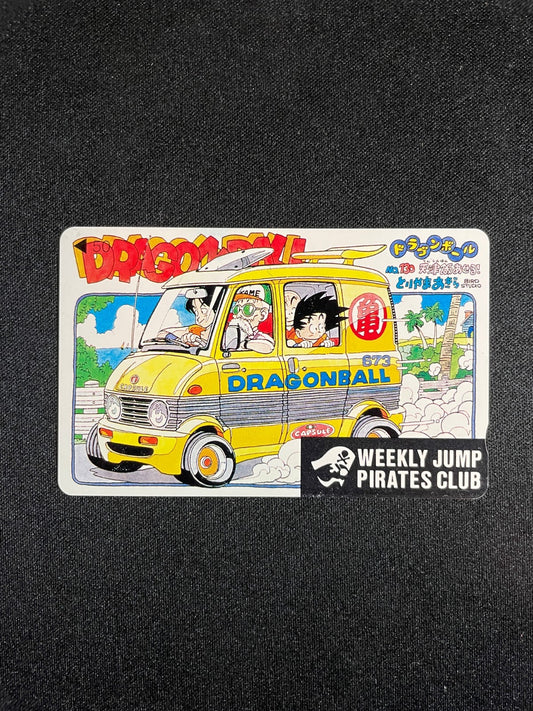 Dragon Ball Chapter 130 Cover Phone Card Weekly Jump Pirates Club Vintage - LP