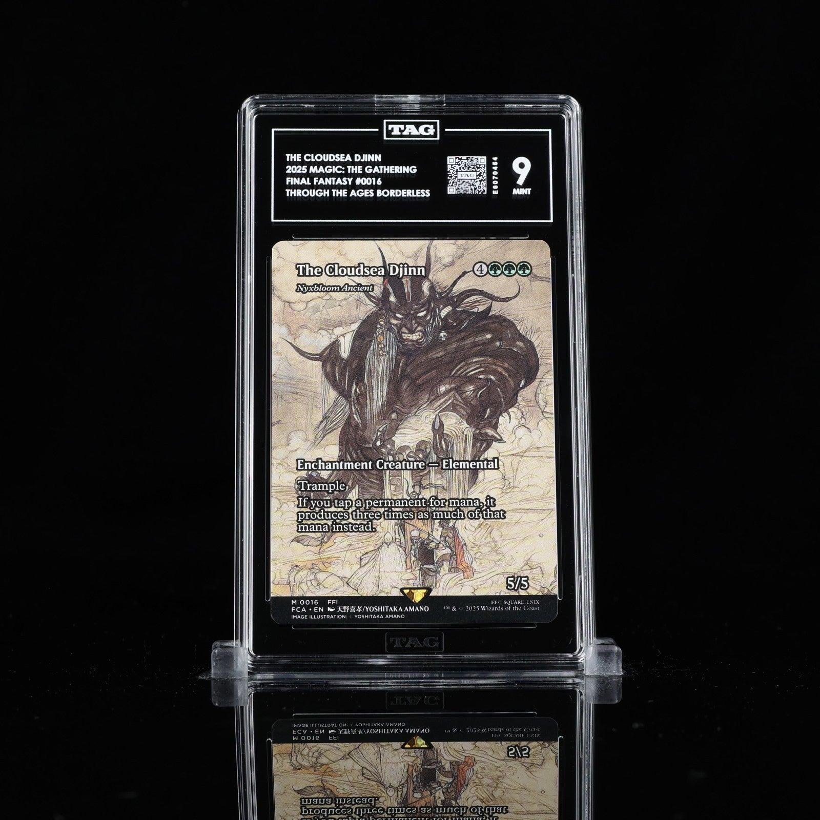TAG 9 - The Cloudsea Djinn 0016 Final Fantasy MTG Magic Through the Ages