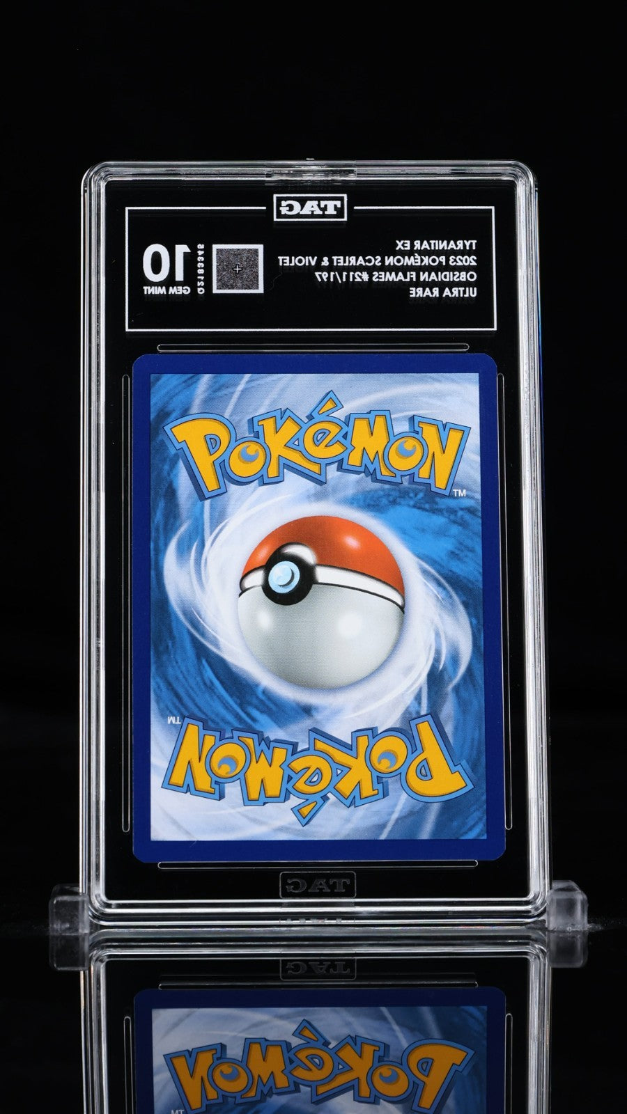 TAG 10 - Tyranitar ex 211/197 Full Art - Pokemon Scarlet Violet Obsidian Flames