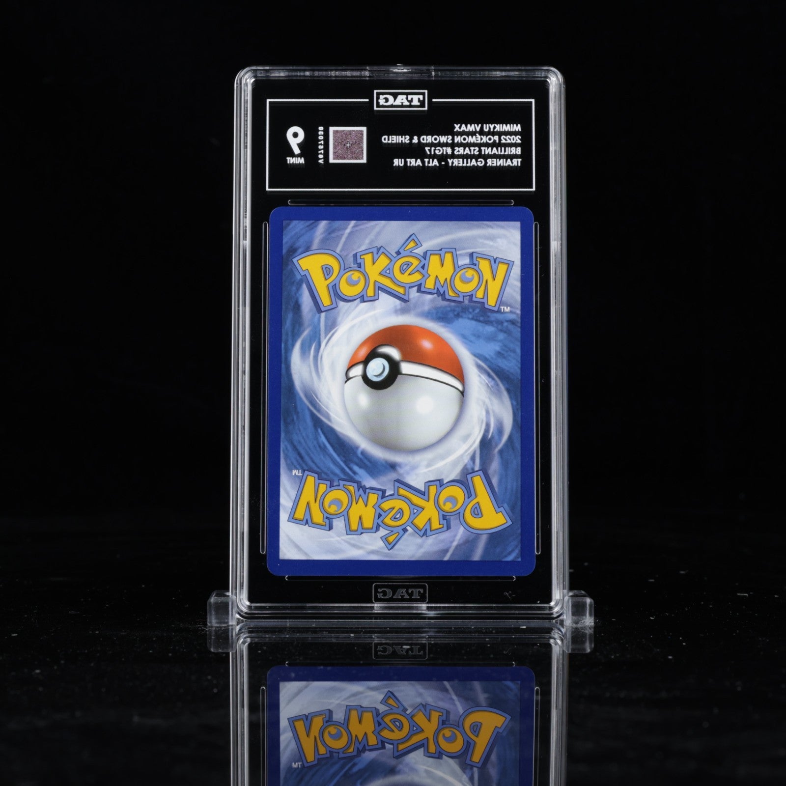 TAG 9 - Mimikyu VMAX TG17/TG30 - Brilliant Stars Trainer Gallery Pokemon SWSH
