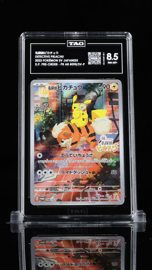 TAG 8.5 - Detective Pikachu 098/SV-P Pre-Order Promo - Pokemon Japanese