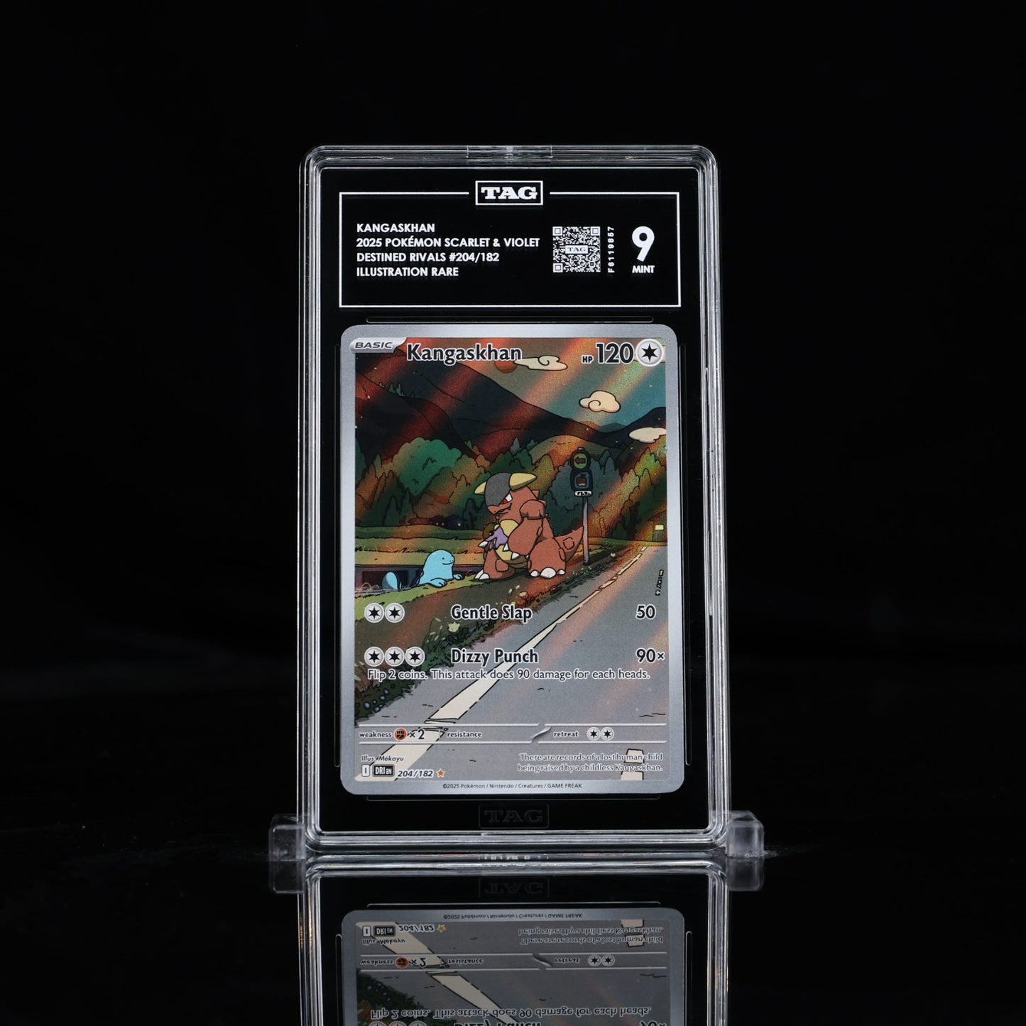 TAG 9 - Kangaskhan 204/182 Illustration Rare - Pokemon Destined Rivals S&V
