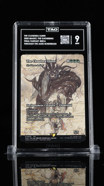 TAG 9 - The Cloudsea Djinn 0016 Final Fantasy MTG Magic Through the Ages