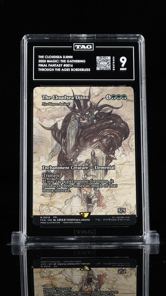TAG 9 - The Cloudsea Djinn 0016 Final Fantasy MTG Magic Through the Ages