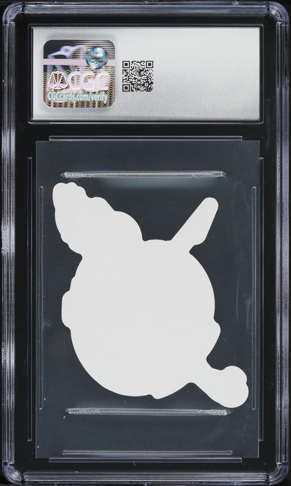 CGC 10 - Rayquaza Glitter Foil  Pokemon Gourmandise Mobile Sticker 2023 Gem Mint