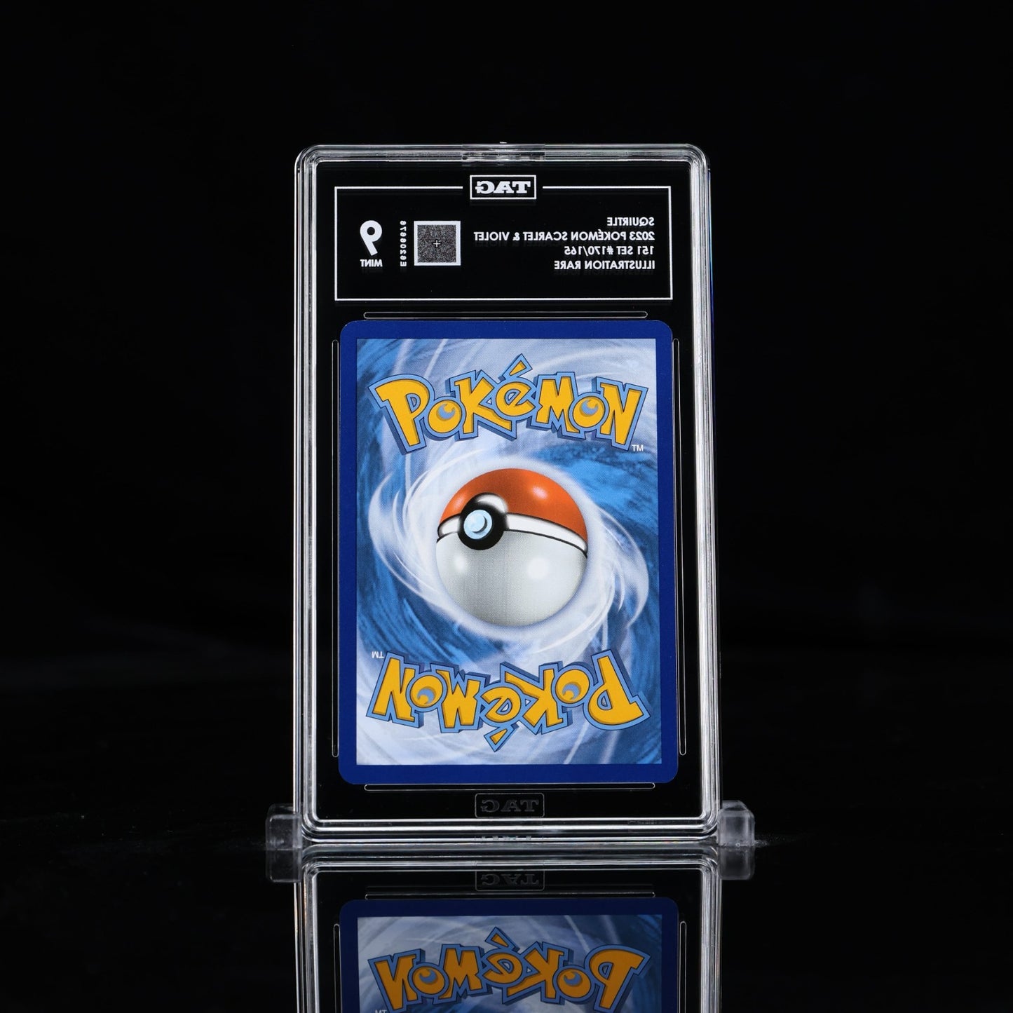 TAG 9 - Squirtle 170/165 Illustration Rare  Pokemon 151 English Scarlet & Violet