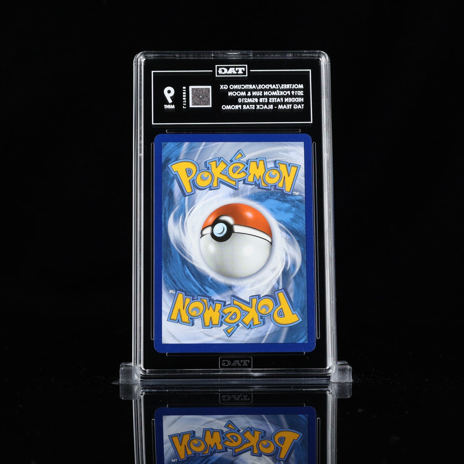 TAG 9 - Moltres & Zapdos & Articuno GX SM210 Hidden Fates ETB Promo Pokemon TCG