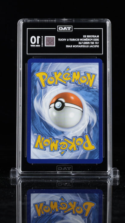 TAG 10 - Blastoise ex 200/165 Special Illustration Rare - Pokemon 151 English