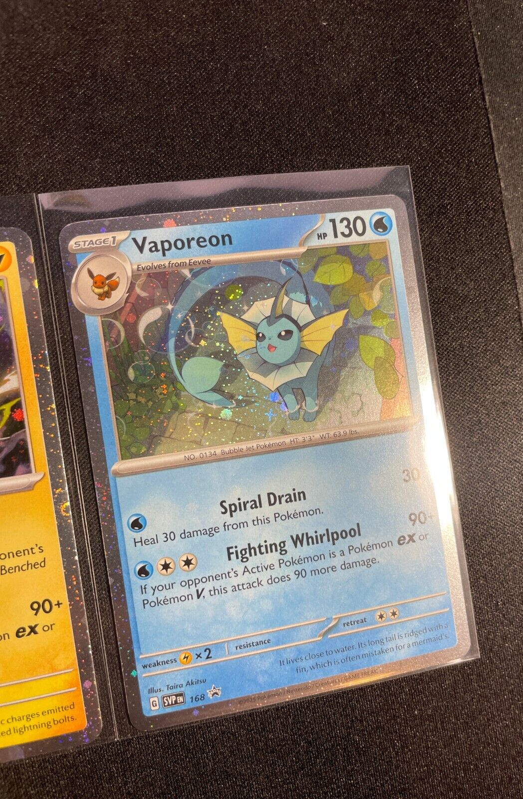 Flareon 167 Vaporeon 168 Jolteon 169 SVP Promos  Prismatic Evolutions Pokemon NM