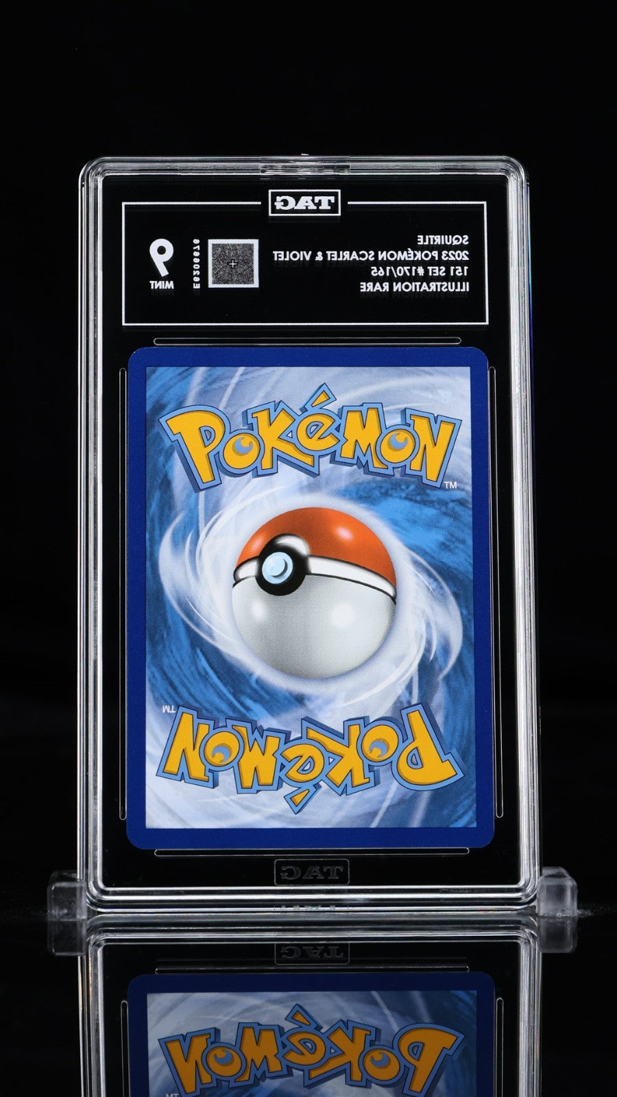 TAG 9 - Squirtle 170/165 Illustration Rare  Pokemon 151 English Scarlet & Violet