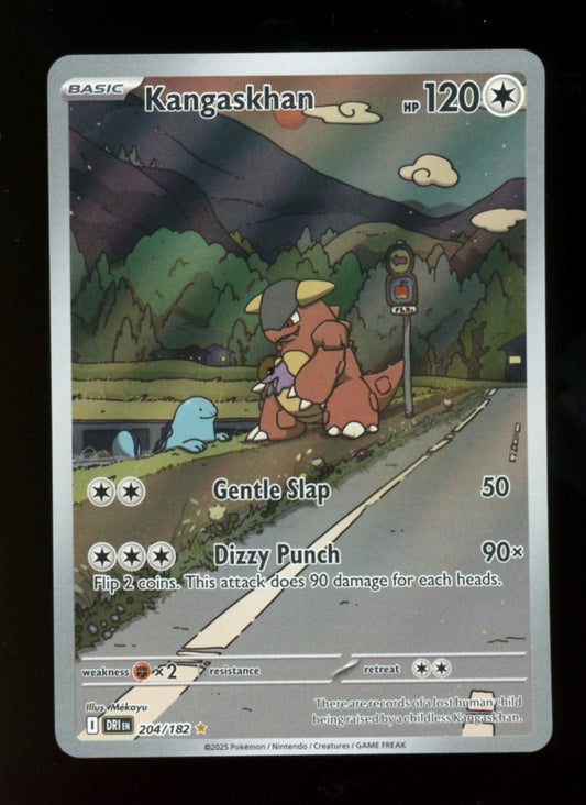 Kangaskhan 204/182 Illustration Rare - Pokemon Destined Rivals Scarlet Violet NM
