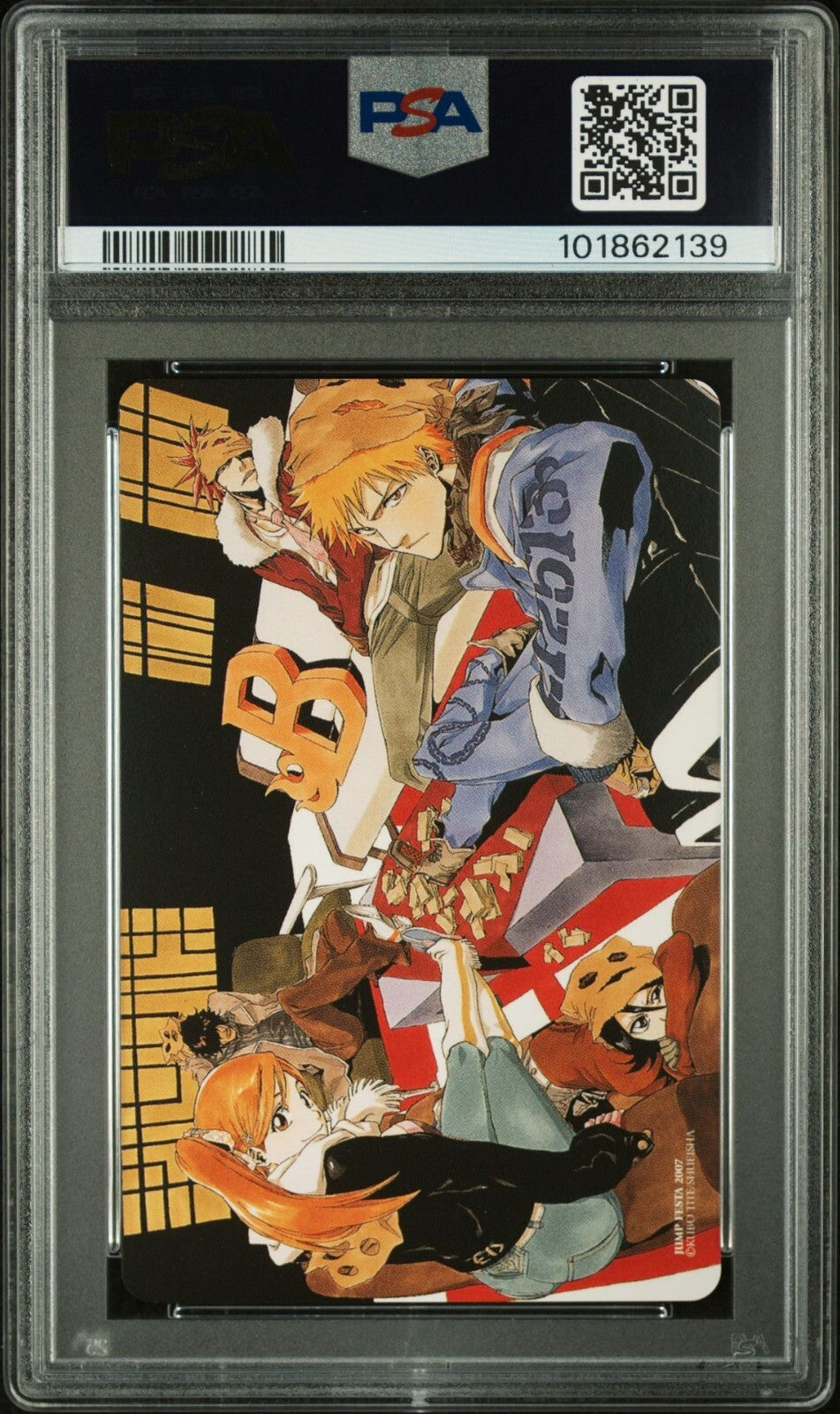 PSA 10 - Ulquiorra Cifer 3 of Clubs - Bleach Jump Festa 2006 Poker Playing Card