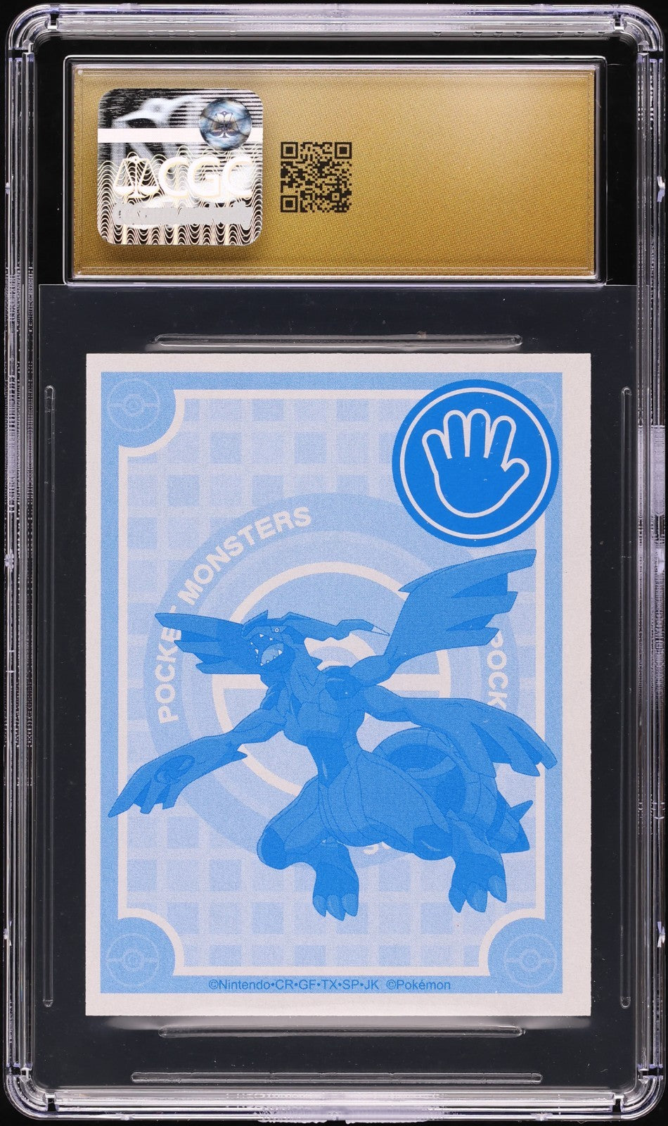 CGC 10 Pristine - Zekrom "Ra" - Japanese Pokemon Karuta Playing Cards 2012 POP 1