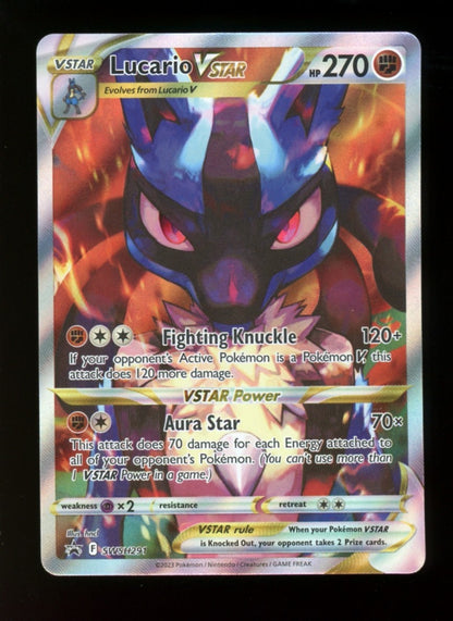 Lucario VSTAR SWSH291 Black Star Promo - Crown Zenith ETB Pokemon TCG - NM