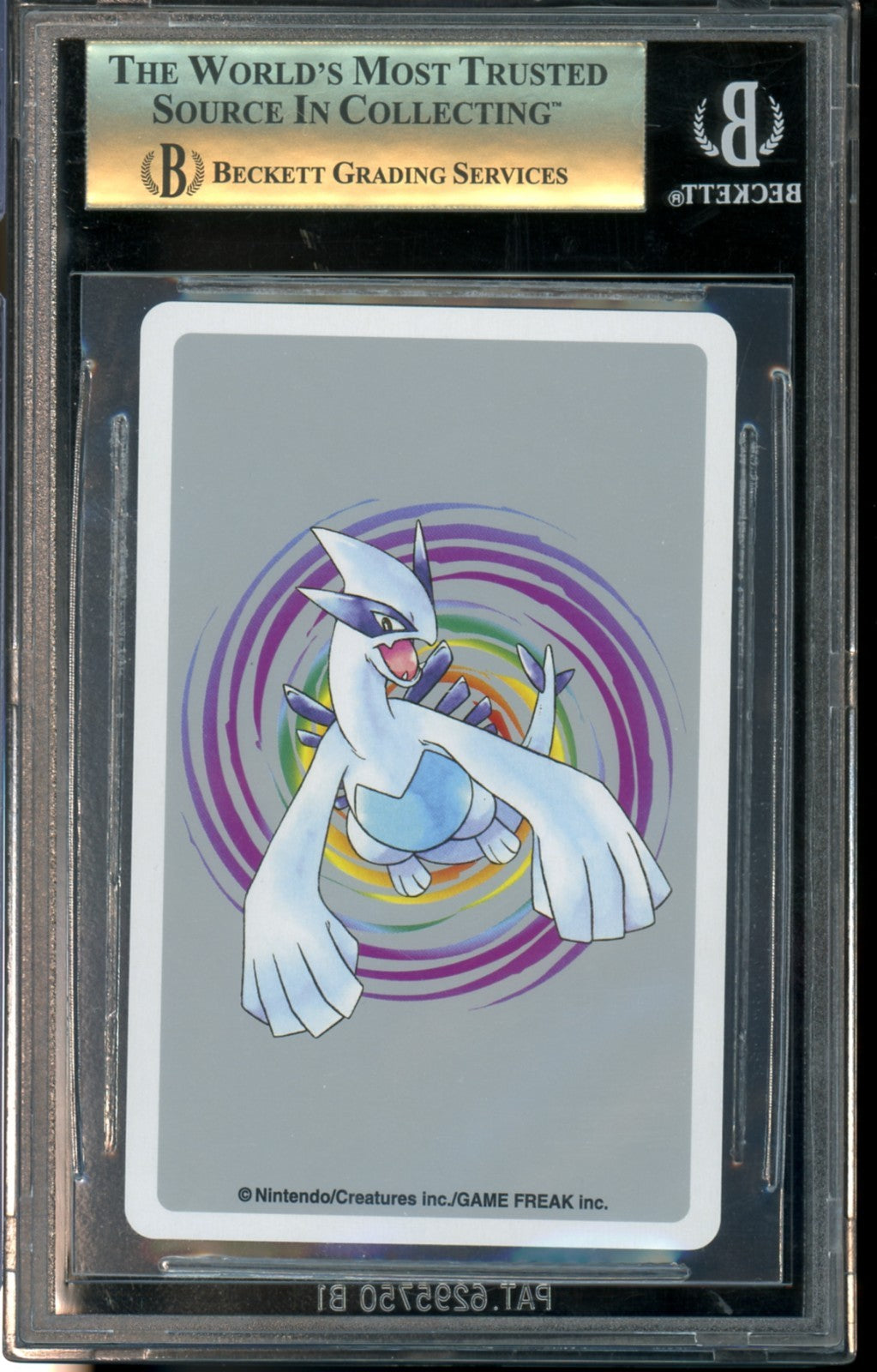 BGS 9.5 - Pikachu #025B Joker - Pokemon Silver Poker Playing Card 1999 Vintage