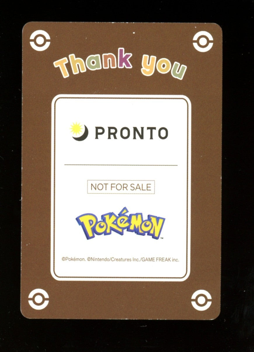 Pikachu Holo - Pokemon Pronto Special Menu Promo Cards Japanese - MP