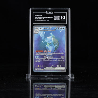 TAG 10 - Blastoise ex 200/165 Special Illustration Rare - Pokemon 151 English