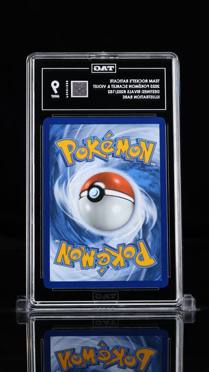 TAG 9 - Team Rocket's Raticate 202/182 Illustration Rare Pokemon Destined Rivals