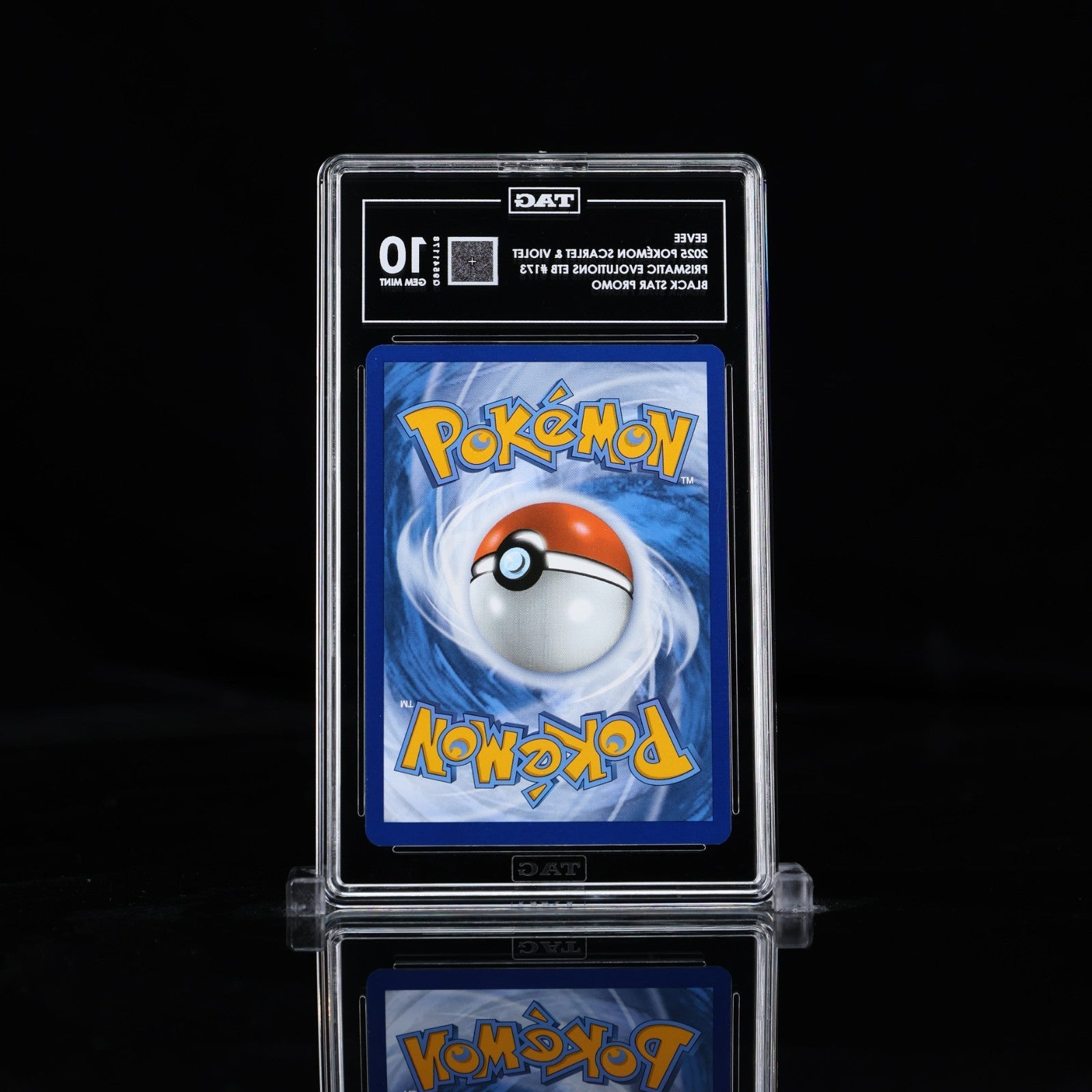 TAG 10 Eevee 173 SVP Black Star Promo Prismatic Evolutions ETB Pokemon Gem Mint