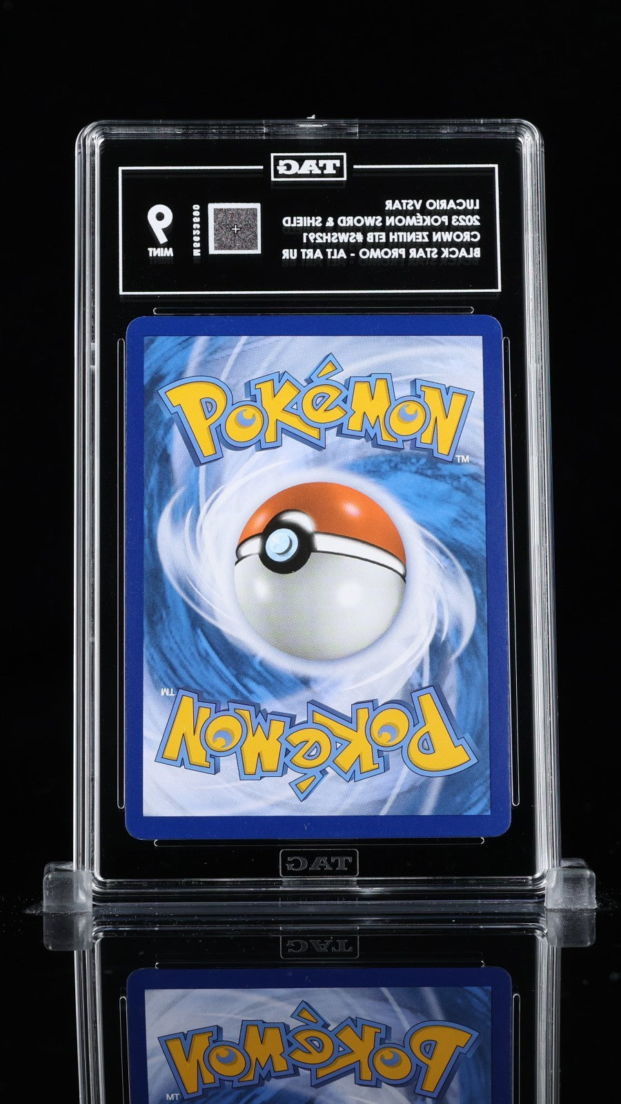 TAG 9 - Lucario VSTAR SWSH291 Black Star Promo - Crown Zenith ETB Pokemon TCG