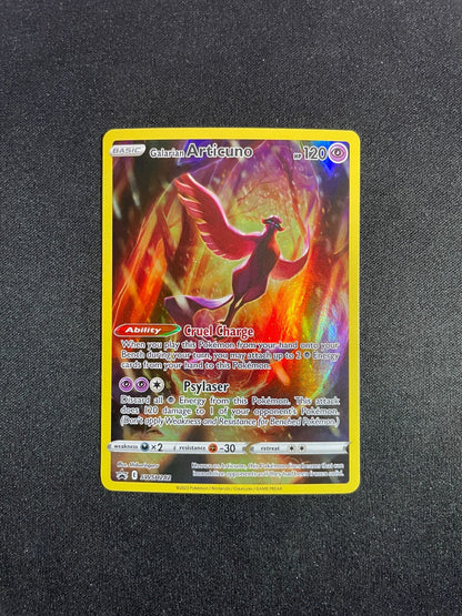 Galarian Articuno SWSH282 Full Art Black Star Promo - Pokemon Crown Zenith - NM