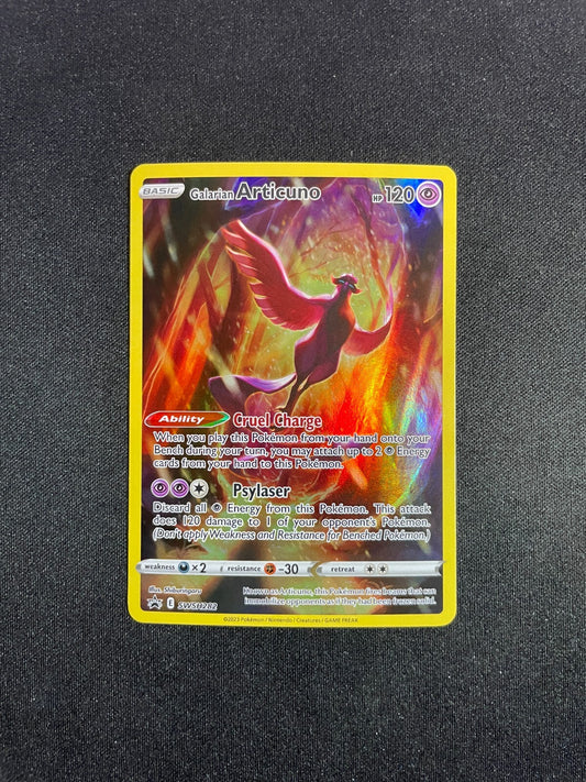 Galarian Articuno SWSH282 Full Art Black Star Promo - Pokemon Crown Zenith - NM