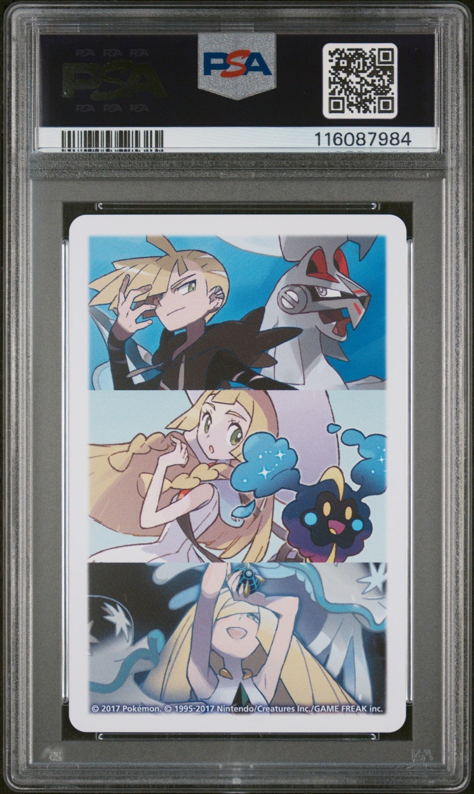 PSA 10 - Gladion & Silvally Joker - Lillie & Friends Pokemon Poker Playing Card