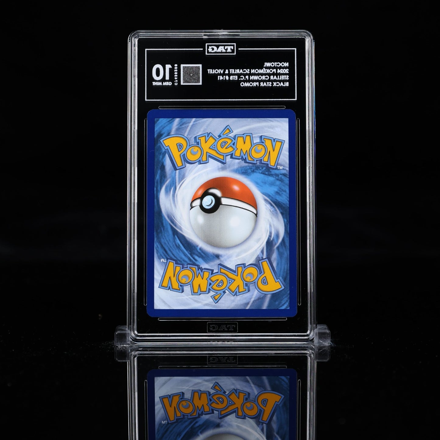 TAG 10 - Noctowl 141 SVP Pokemon Center STAMPED Promo - Stellar Crown PC ETB