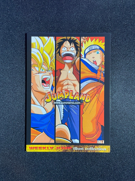 Goku Naruto & Luffy JUMPLAND EX3 - Weekly Jump Festa Illustration Collection  LP