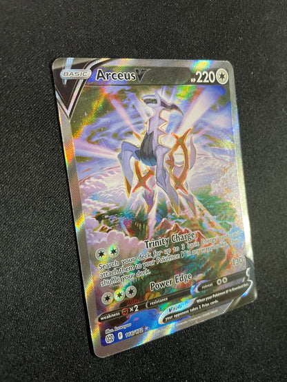 Arceus V 166/172 Alternate Art - Brilliant Stars Pokemon Sword & Shield - MP