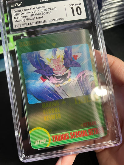 CGC 10 Future Trunks #014 3D Morinaga Dragon Ball Z Wafer Cards Part 1 Gem Mint