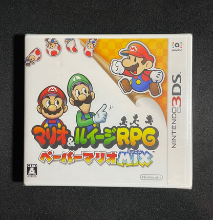 Mario & Luigi: Paper Jam Bros. RPG - Nintendo 3DS Japanese Version SEALED NEW