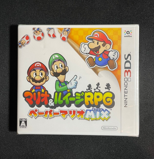 Mario & Luigi: Paper Jam Bros. RPG - Nintendo 3DS Japanese Version SEALED NEW