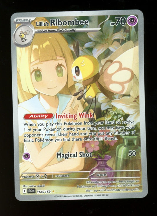 Lillie's Ribombee 164/159 Illustration Rare - Journey Together Pokemon TCG - NM