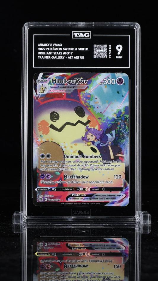 TAG 9 - Mimikyu VMAX TG17/TG30 - Brilliant Stars Trainer Gallery Pokemon SWSH