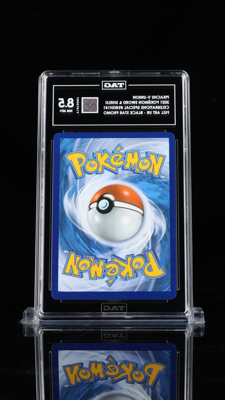 TAG 8.5 - Pikachu V-Union SWSH141 Black Star Promo - Celebrations Pokemon 25th