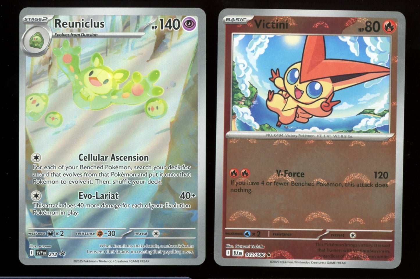 Reuniclus 212 SVP Black Star Promo Full Art - Pokemon Black Bolt White Flare LP