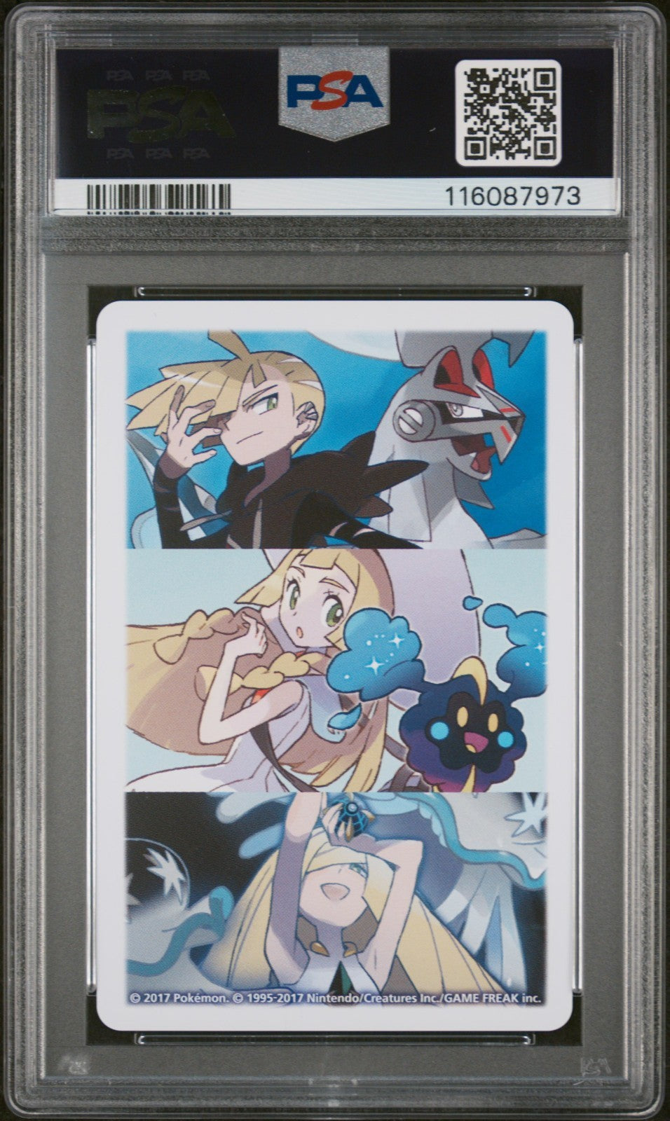 PSA 10 - Lillie & Solgaleo Spades - Lillie & Friends Pokemon Poker Playing Cards
