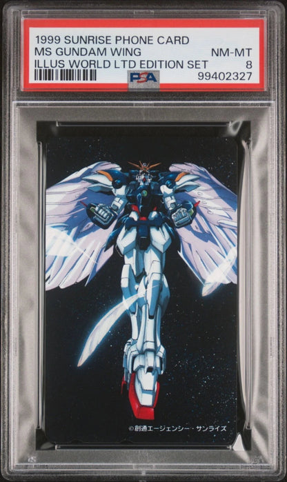 Wing Gundam Zero - Gundam Wing Japanese Sunrise Phone Card Vintage 1999